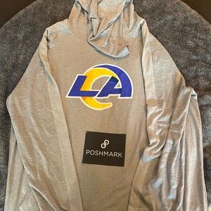 Fanatics LA Rams Football Mens Light Hoodie Sz. L|NWOT|*NEW!